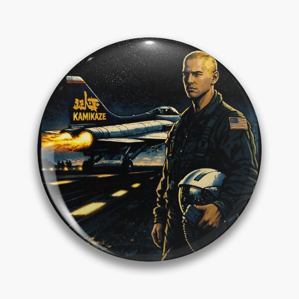 Item preview, KAMIKAZE 6 – The Pilot designed and sold by SteadyRolling.