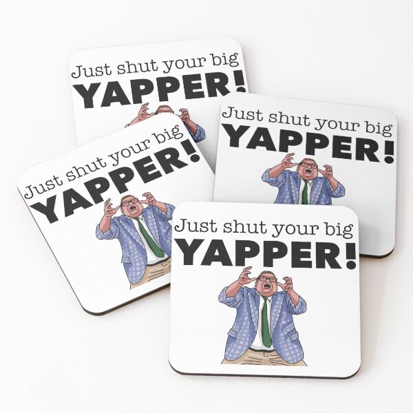 Item preview, Shut Your Yapper!- Matt Foley (Raised Hands) designed and sold by km83.