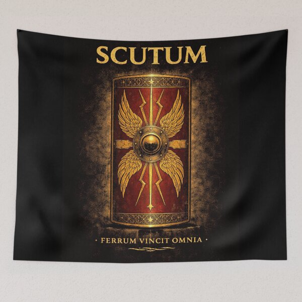 Item preview, Roman Scutum Shield Rome Historical designed and sold by Retr0Tshirts.