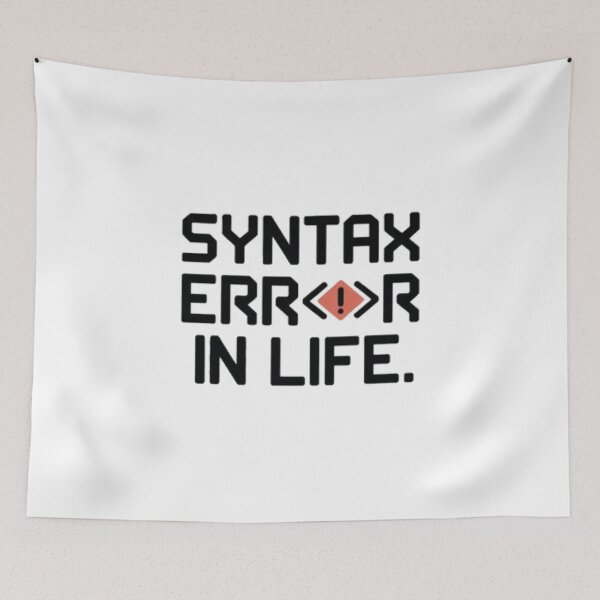 Item preview,  Syntax Error Quote designed and sold by SnickerStation.