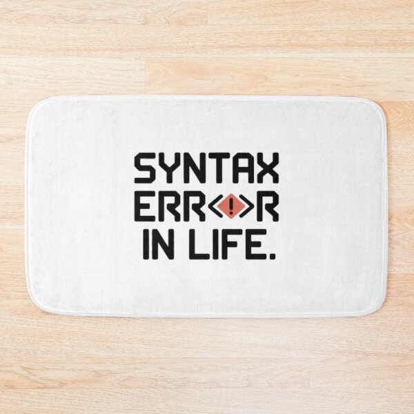 Item preview,  Syntax Error Quote designed and sold by SnickerStation.