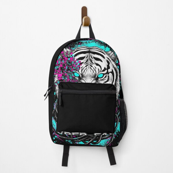 Item preview, Cyber-Fang – Viral Predator Cyberpunk Tiger designed and sold by Ekracreatives.