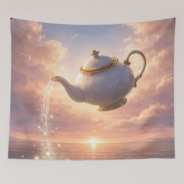Item preview, Sunset Teapot. designed and sold by MASC25.