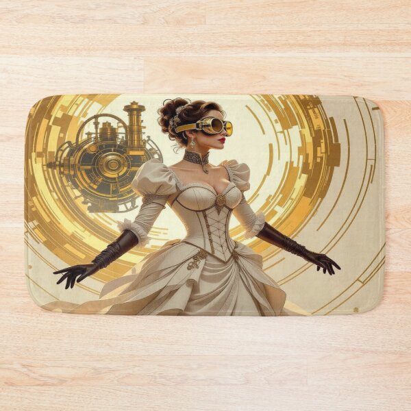Item preview, Steampunk Light Elegance – A watch wearer caught between dimensional whispers and Victorian splendor designed and sold by FotoworldEdel.