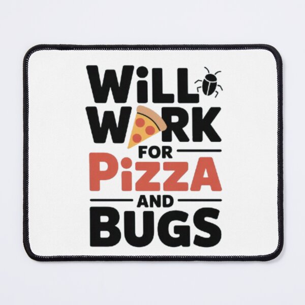 Item preview, Will Work for Pizza Quote designed and sold by SnickerStation.