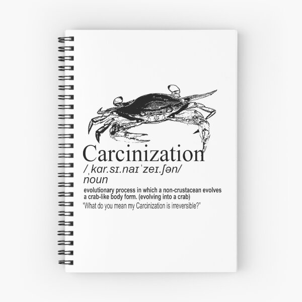 Item preview, Carcinization Definition designed and sold by VintageMedatsu.