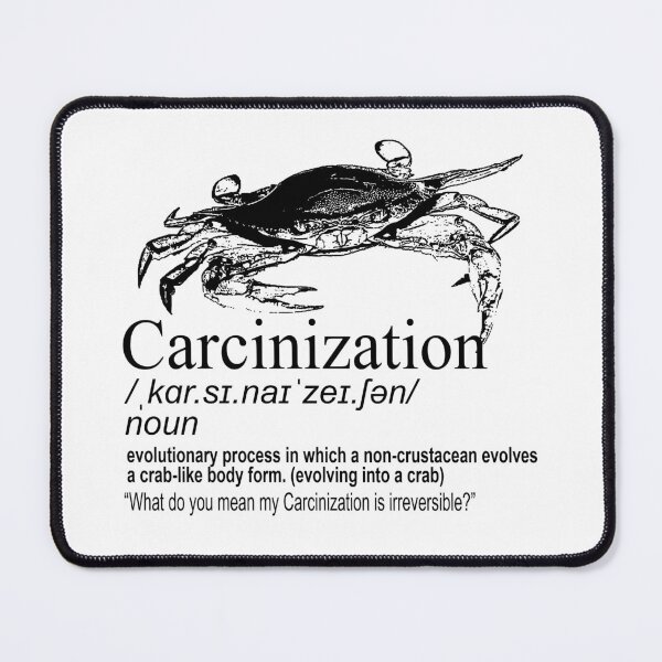Item preview, Carcinization Definition designed and sold by VintageMedatsu.