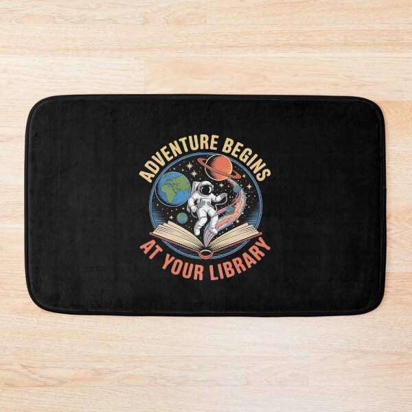 Item preview, Outer Space Adventure Begins At Your Library Summer Reading designed and sold by PowAcademy.