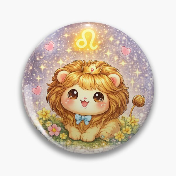 Item preview, Kawaii Lion in a Snow Globe designed and sold by Lolilas.