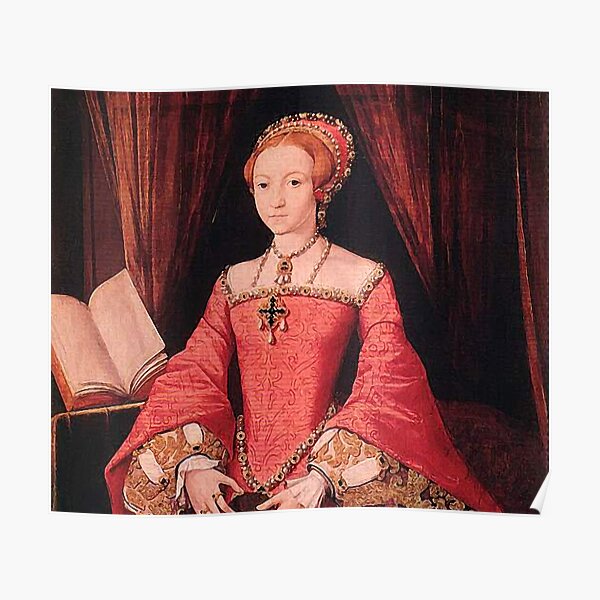 Elizabeth I Princess Portrait Poster