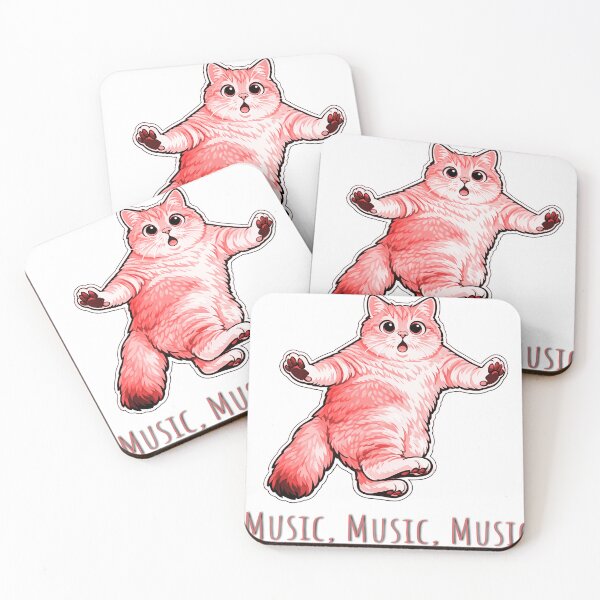 Item preview, Viral dancing cat  designed and sold by drkhrse.