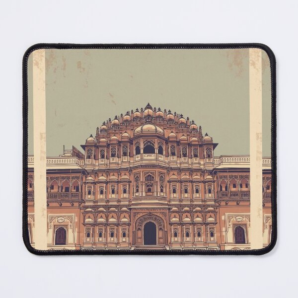 Item preview, Pichwai Royal Haveli Art Print | Indian Palace Illustration | Authentic Pichwai Haveli Painting | Rajasthan Heritage Decor | Traditional Indian Pichwai Art for Wall Decor designed and sold by RSDigitalPrintDesign.