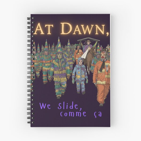 Item preview, At Dawn, We Slide Comme Ca designed and sold by Artisserie Design Lab.