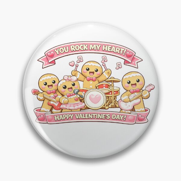 Item preview, Valentines day Band ,Ginger Bread Music Rock Band designed and sold by JamesDunican.