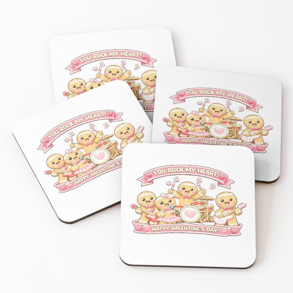 Item preview, Valentines day Band ,Ginger Bread Music Rock Band designed and sold by JamesDunican.