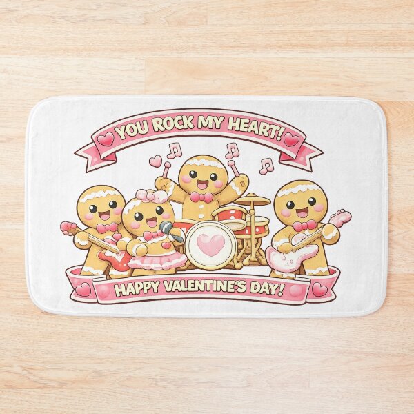 Item preview, Valentines day Band ,Ginger Bread Music Rock Band designed and sold by JamesDunican.