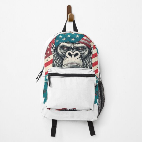 Item preview, Patriotic American Gorilla with Bandana Graphic designed and sold by Bulk order available .