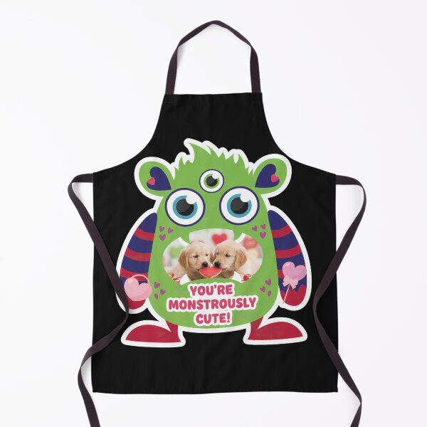 Item preview, You’re Monstrously Cute Valentine Sticker - Funny Animal Monster Photo Art designed and sold by ZyxDes.