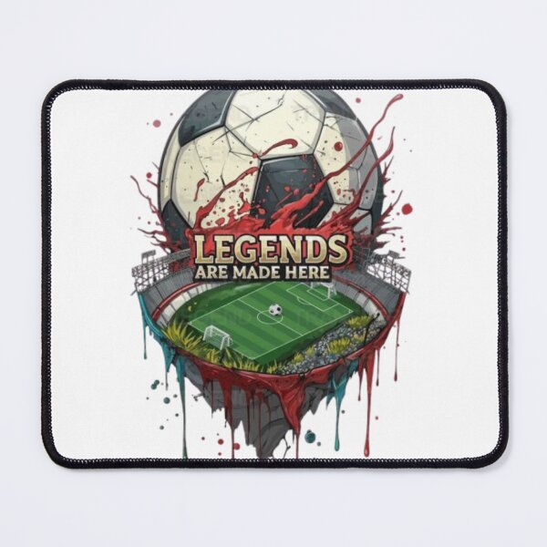 Item preview, Soccer Stadium Legends Are Made Here Illustration designed and sold by Bulk store .