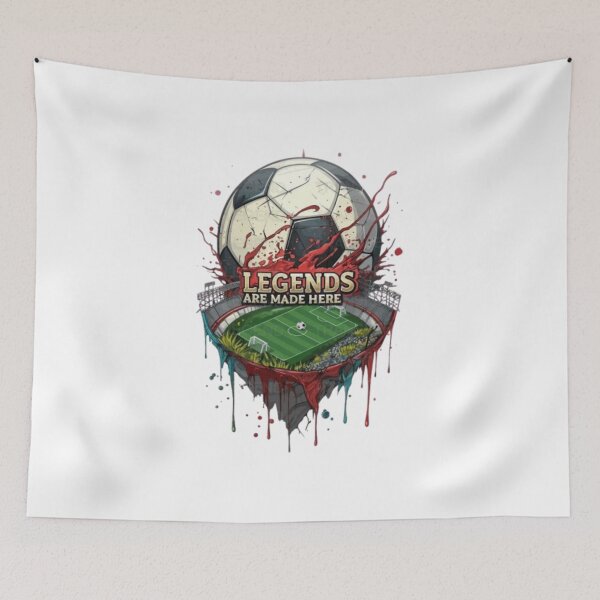 Item preview, Soccer Stadium Legends Are Made Here Illustration designed and sold by Bulk store .