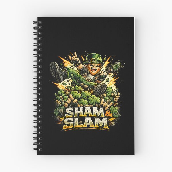 Item preview, Sham & Slam – St. Patrick's Day Rock Leprechaun Slam Pun designed and sold by PunchDrop.