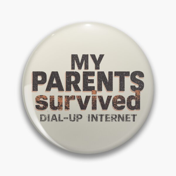 Item preview, My Parents Survived Dial-Up Internet Bold Retro designed and sold by PROPera-design.