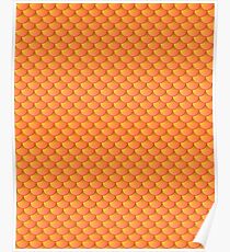 Scalemail Orange Poster