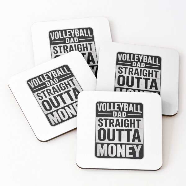 Item preview, Volleyball Dad Straight Outta Money  designed and sold by MythWoot.