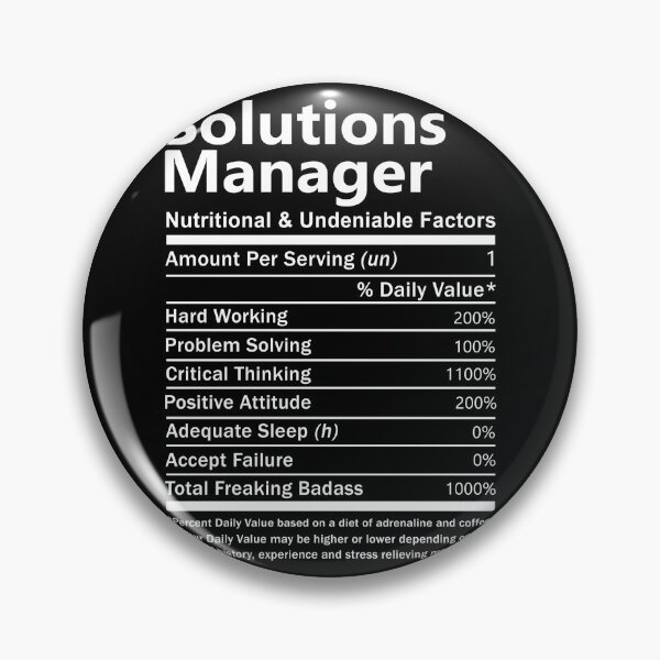 Item preview, Solutions Manager designed and sold by SperryRoger.