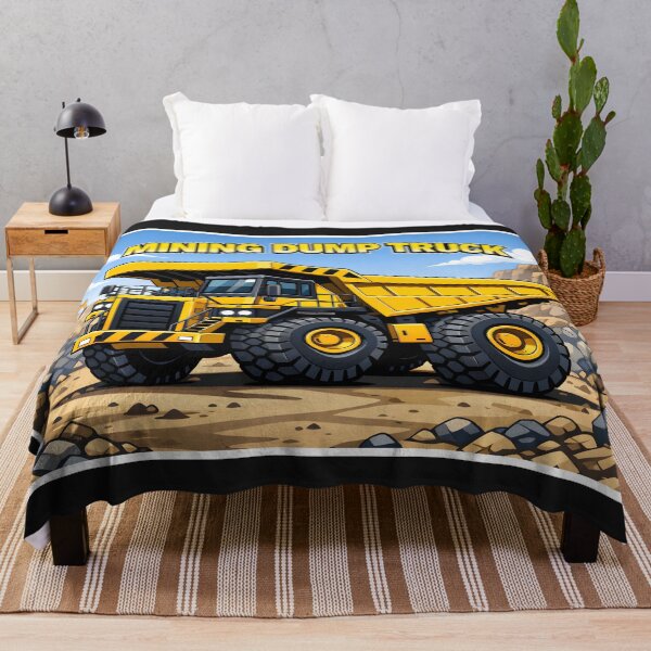 Item preview, Construction Vehicles - Mining Dump Truck Vintage Retro Design designed and sold by VintageImageInc.