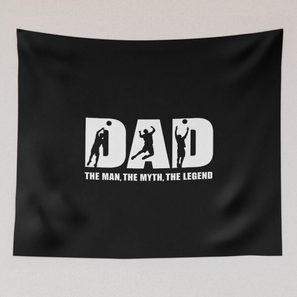 Item preview, Volleyball Dad The Man The Myth The Legend Father's Day designed and sold by MythWoot.