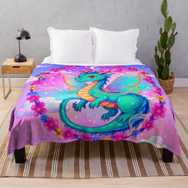 Item preview, Magical Fairy Baby Dragon in Starry Sky designed and sold by MBBialyPiksel.