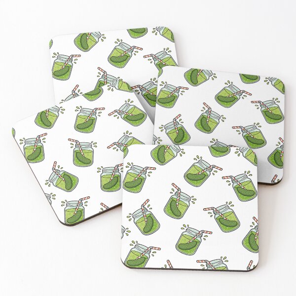 Item preview, Pickle Juice Party Pattern with Straw designed and sold by KatelynMitalski.