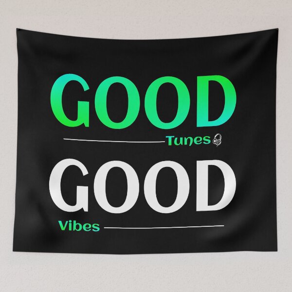 Item preview, Good Tunes Good Vibes designed and sold by TheFineShirt.