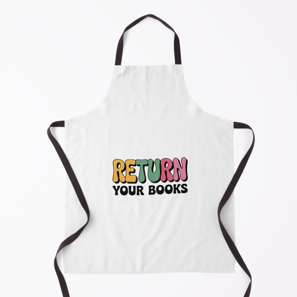 Item preview, Return Your Books Reading Teacher School Librarian designed and sold by PowAcademy.