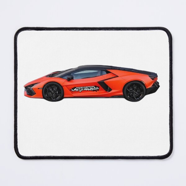 Item preview, Orange Lamborghini Huracán with Graffiti Side Decal designed and sold by Artuer69.