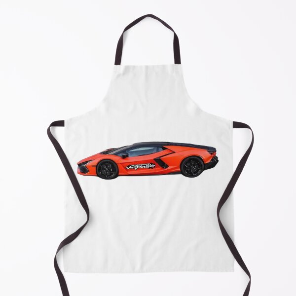 Item preview, Orange Lamborghini Huracán with Graffiti Side Decal designed and sold by Artuer69.