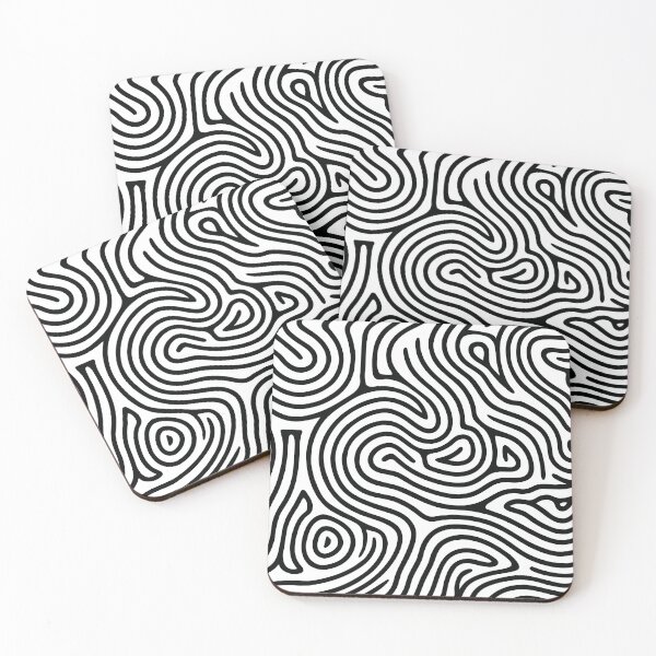 Item preview, Topographic Contour Lines Pattern designed and sold by Eviora Premium.