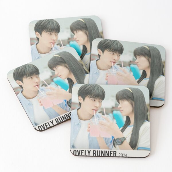 Item preview, Lovely Runner Kdrama Merch Ryu Sun-jae / Byeon Woo-seok / Kim Hye-yoonIm Sol /  Lovely Runner Kdrama Poster / Mugs / Journals / Bag packs / Stickers etc. / Korean Tv Series designed and sold by TeenLake.