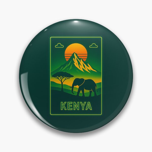 Item preview, Kenya Neon Travel designed and sold by Thistle-TShop.