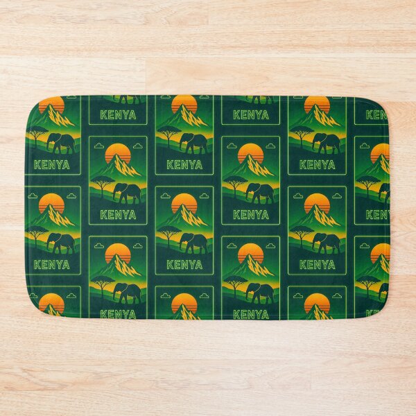 Item preview, Kenya Neon Travel designed and sold by Thistle-TShop.