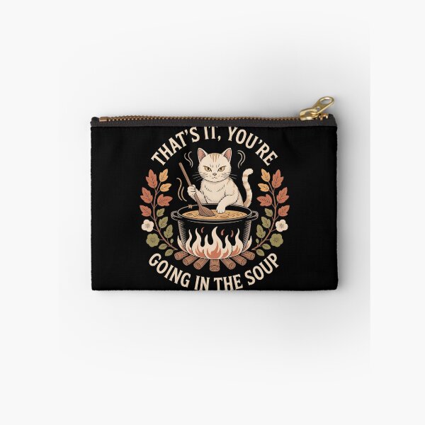 Item preview, That's It You're Going in The Soup Funny Cat Wizard Meme designed and sold by BLZART.