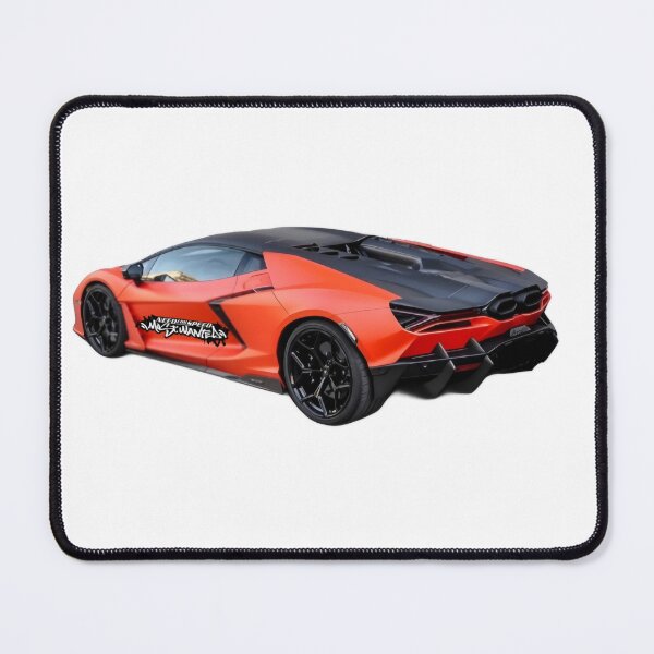 Item preview, Need for Speed Inspired Orange Supercar with Graffiti Decal designed and sold by Artuer69.
