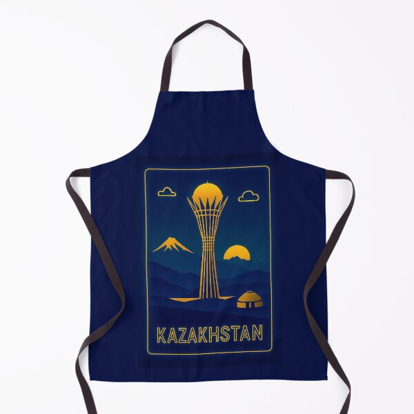 Artikelvorschau, Kasachstan Neon Travel entworfen und verkauft von Thistle-TShop.