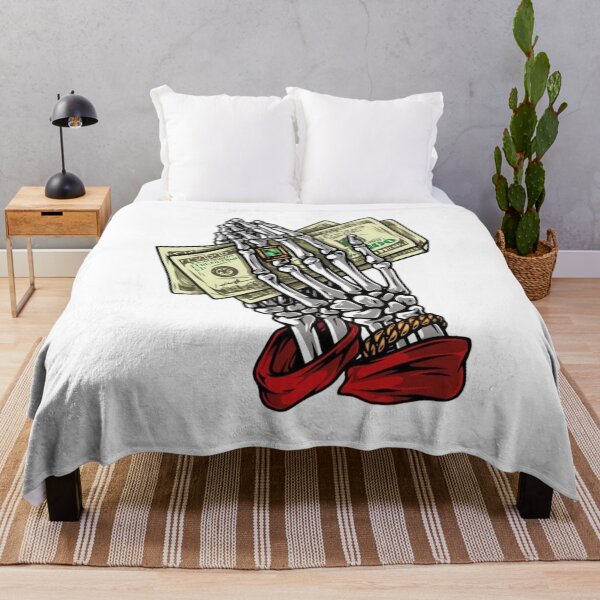 Item preview, Skeleton Hand Money Cash Hustle designed and sold by Oniyasha.