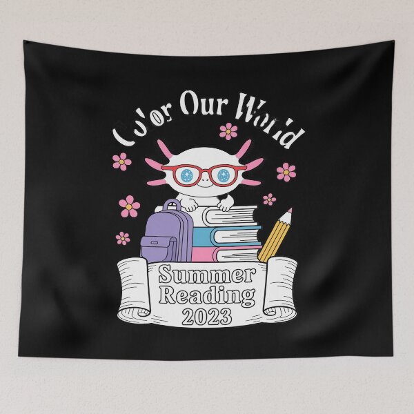 Item preview, Summer 2025 Summer Reading Program Rainbow Color Our World 16 designed and sold by PowAcademy.