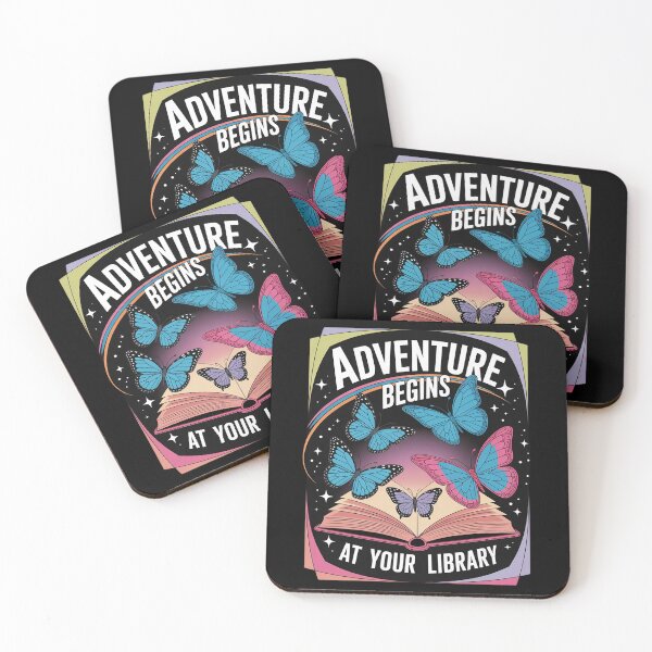 Item preview, Summer Adventure Begins At Your Library Summer Reading  designed and sold by CombatTask.