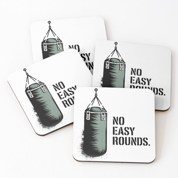 Item preview, No Easy Rounds – Banksy Style Fighter Training Symbol designed and sold by WSPrintCrafter.