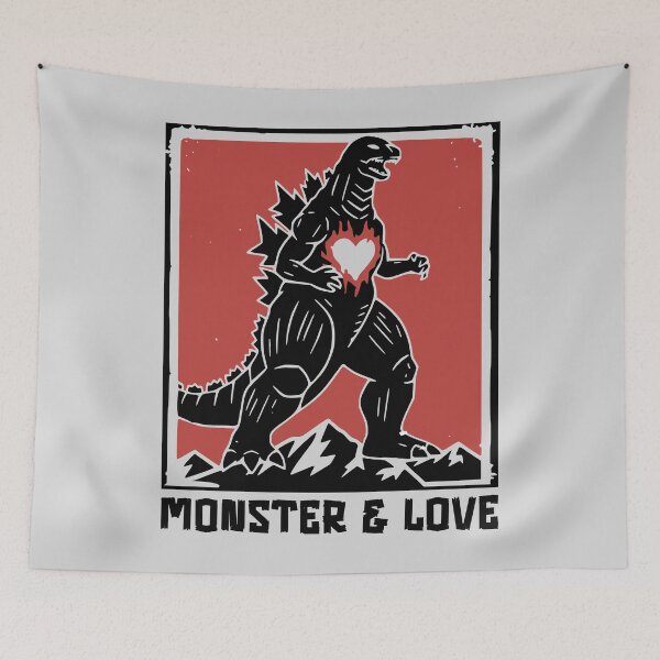 Item preview, Godzilla- Monster & Love designed and sold by gittuska11.