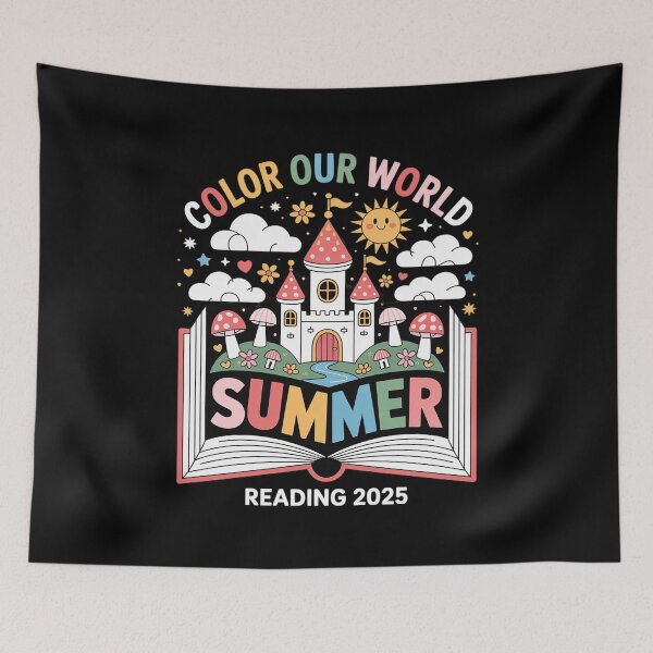 Item preview, Summer Adventure Begins At Your Library Summer Reading  designed and sold by PowAcademy.